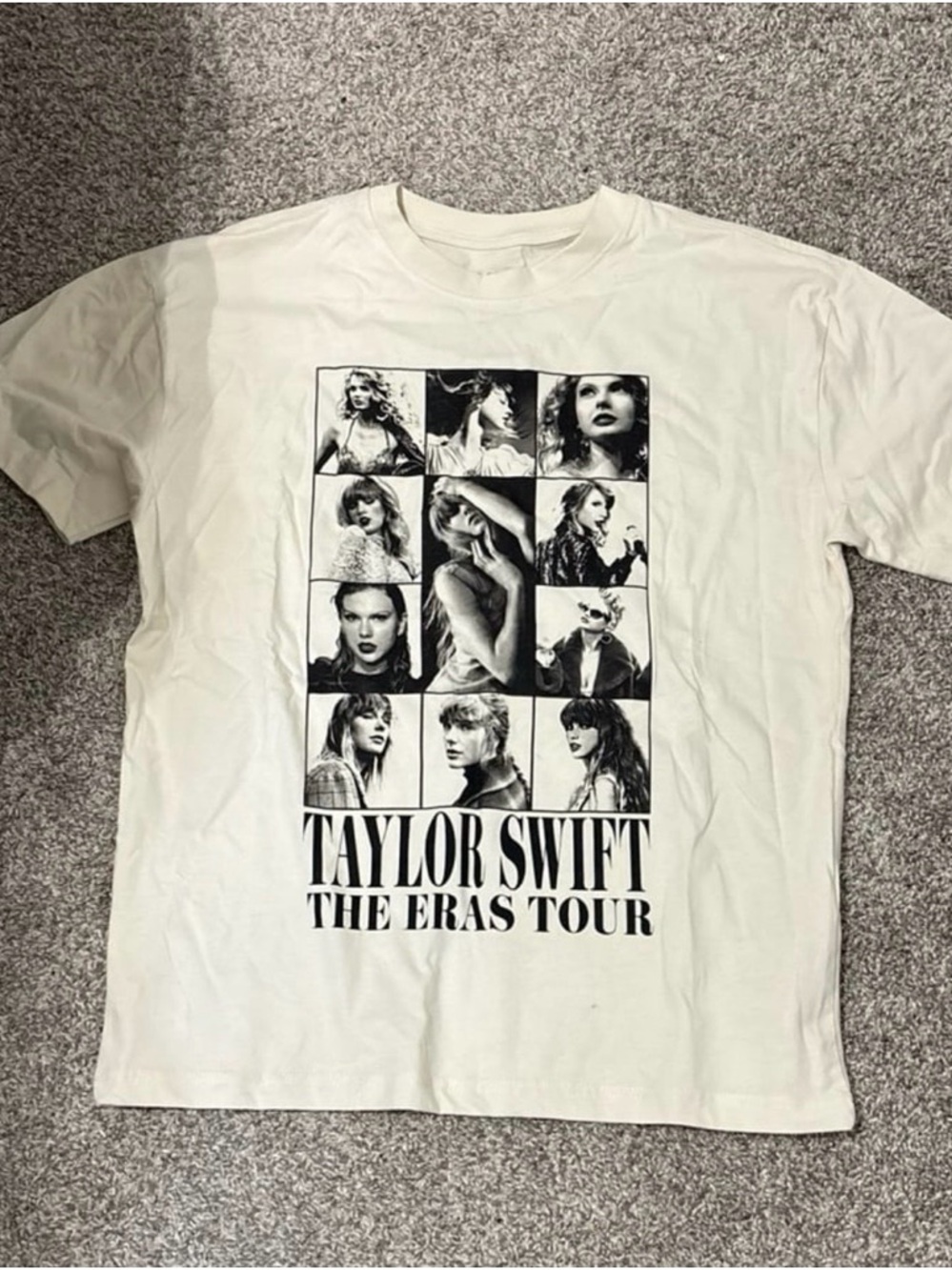 Taylor Swift White Graphic 'The Eras Tour' Tee
